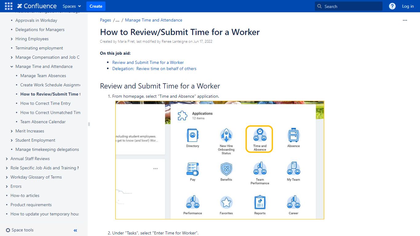 Review and Submit Time for a Worker - Lynn University